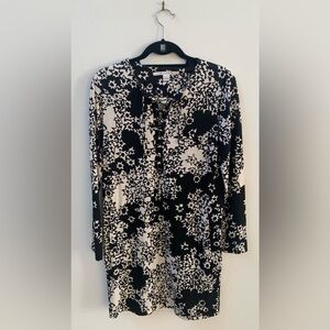 SZ 4 Diane Von Furstenberg Long Sleeve Dress